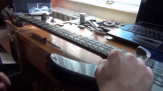 01 Basszusgitár nyak görbület beállítása / Adjusting bass guitar neck
