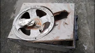 Restoration the old antique speaker | Reuse the towed speaker abandoned in the junkyard