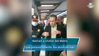 “¡Así o más ebrio!”, usuarios del Metro denuncian a conductor por manejar alcoholizado