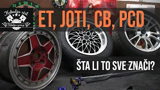 Auto felne, Joti, ET, CB, PCD, Šta to sve znači? | Krbulja Stil