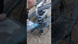 Перегрели тормоза на велосипеде