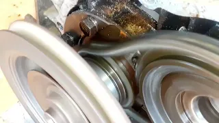 Fiat 126p luz łańcuszka rozrządu gdy silnik pracuje..