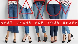 FINDING THE BEST FITTING JEANS: Which Type Flatter YOUR Shape The Most?