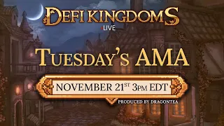 DeFi Kingdoms | AMA November 21, 2023