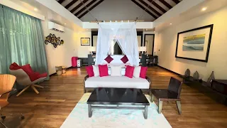 Sunset Beach Villa with Pool Room Tour @ Atmosphere Kanifushi Maldives