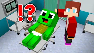 JJ and Mikey SURGERY in Minecraft Challenge - Maizen Cash Nico Zoey Pranked