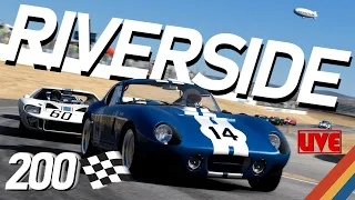 Riverside 200 - Historic Sportscar Online Race