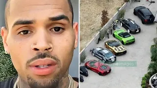 Chris Brown's Car Collection Of Over 10 Million Dollars "insane/ Crazy"