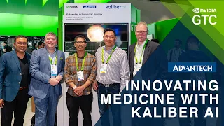 Innovating Medicine with Kaliber AI and Advantech at NVIDIA's GTC 2024