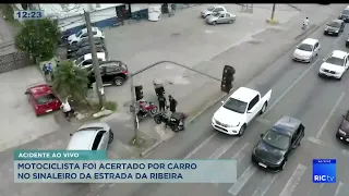 Motociclista acertou motoboy na estrada da Ribeira e os dois morreram