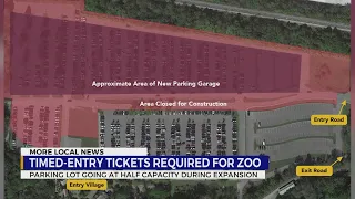 Time-entry tickets required for Nashville Zoo