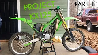 PROJECT KX125 - PART 1 - The Disassembly