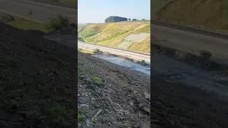 Pennsylvania Turnpike, Quemahoning tunnel implosion courtesy of Kyle Stevens