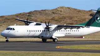 Air Chathams ATR 72 rolling 11 at Whanganui