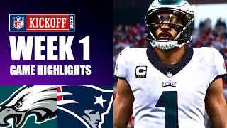 Eagles vs. Patriots Week 1 | Madden 24 Simulation Highlights