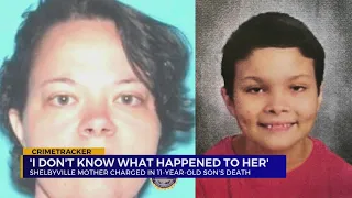 Shelbyville mother charged in 11-year-old son's death