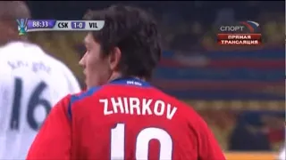 ЦСКА 2-0 Астон Вилла / UEFA Cup 2008-2009 / CSKA Moscow vs Aston Villa