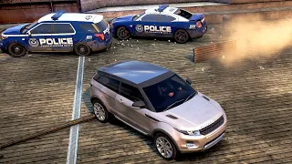 Epic Need For Speed: Most Wanted Police Chase  Range Rover Evoque Rampage