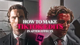 How to make TikTok edits I After Effects beginner Tutorial