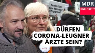 Gibt es Konsequenzen für Ärzte, die Corona leugnen?