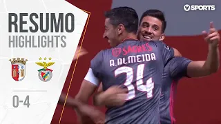 Highlights SC Braga 0-4 Benfica (Portuguese League 19/20 #4)