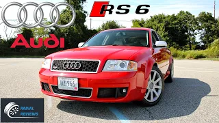 2003 Audi RS 6 (C5) POV ASMR Drive, 0-60 // 450HP Sedan! // Radial Reviews