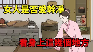 判斷一個女人是否愛幹凈，看她身上這幾個地方就夠了，瞞不了【諸子國學】#識人#交友#為人處世#人性