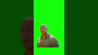 “Don’t Cry, Don’t Cry” - Dwayne “The Rock” Johnson | Green Screen