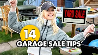 I went to 30 garage sales and MADE money $$$