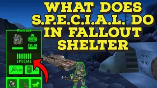 What S.P.E.C.I.A.L Does in Fallout Shelter