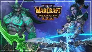 Tyrande, Malfurion & Illidan | All Night Elf Cutscenes - Warcraft 3 Reforged