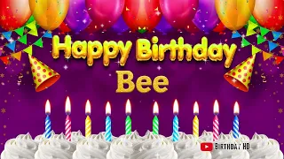 Bee Happy birthday To You - Happy Birthday song name Bee 🎁