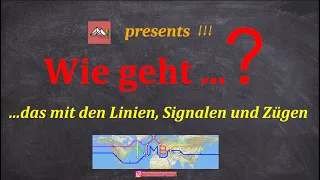 Wie geht ... ?  Signale, Züge & Linien erstellen (Nimby Rails - Tutorial deutsch)