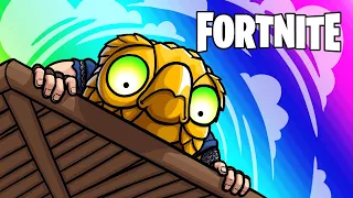 Fortnite Funny Moments - More Skybridges and Major Barn Fail!