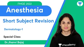 Mission FMGE: Shorts Subjects - Dermatology-1 | Let's Crack NEET PG | Dr.Jhanvi Bajaj