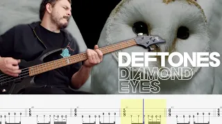 Diamond Eyes - One Shot Bass Cover & Tabs - Deftones - Instrumental