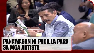 Sen. Padilla, nanawagang galangin ang trabaho ng mga artista