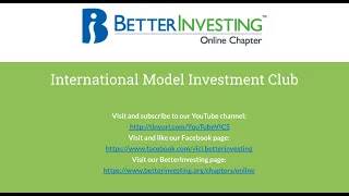 2024 03 18 International Model Investment Club