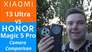 Xiaomi 13 Ultra vs Honor Magic 5 Pro - Camera Comparison - 50% more!?