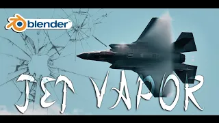 Top Gun Vapor VFX in Blender 3d: Simulation Tutorial!