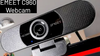 How the Emeet C960 Webcam Enhances Video Conferencing | Honest Review and Demo