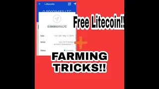 Earn 1 Litecoin everyday!! Free litecoin game live payment proof!! Free litecoin farming tricks!!