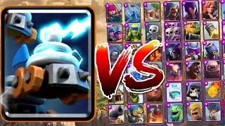 Clash Royale - Мини-генераторы против всех наземных карт!