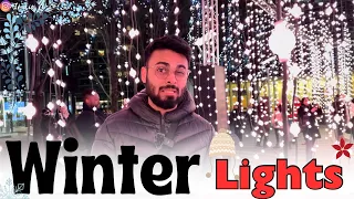 Winter Lights in canary wharf London | Tour and details | Indie Traveller
