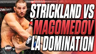 SEAN STRICKLAND vs ABUS MAGOMEDOV : "C'est un K.O des TÉNÈBRES !"