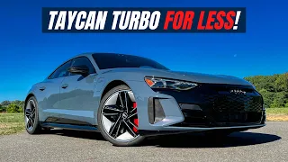 THIS or Taycan? 2022 Audi RS e Tron GT Review