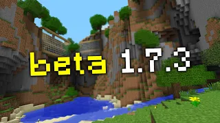 i went back to minecraft beta 1.7.3 in 2024 and it was great fun!
