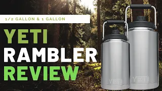 YETI Rambler 1/2 Gallon & 1 Gallon - Review