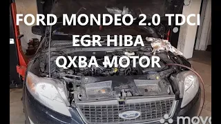 FORD MONDEO 2.0 TDCI  EGR hiba