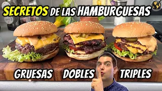 Los 3 Secretos que usan los Negocios para hacer las Mejores HAMBURGUESAS | Cocina Universal